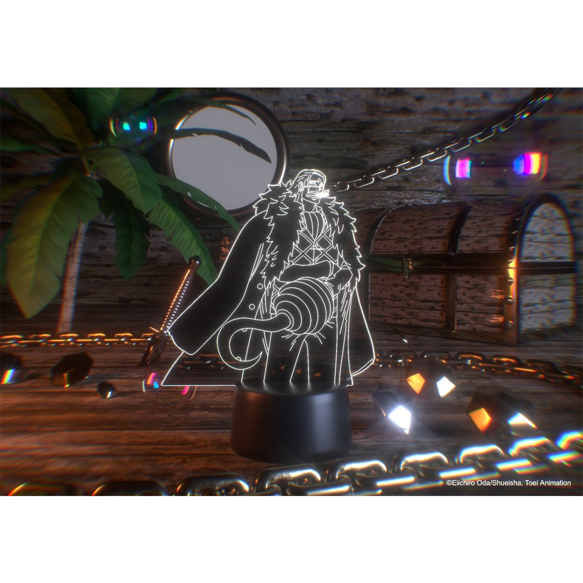 One Piece Crocodile Egghead Island Otaku Lamp
