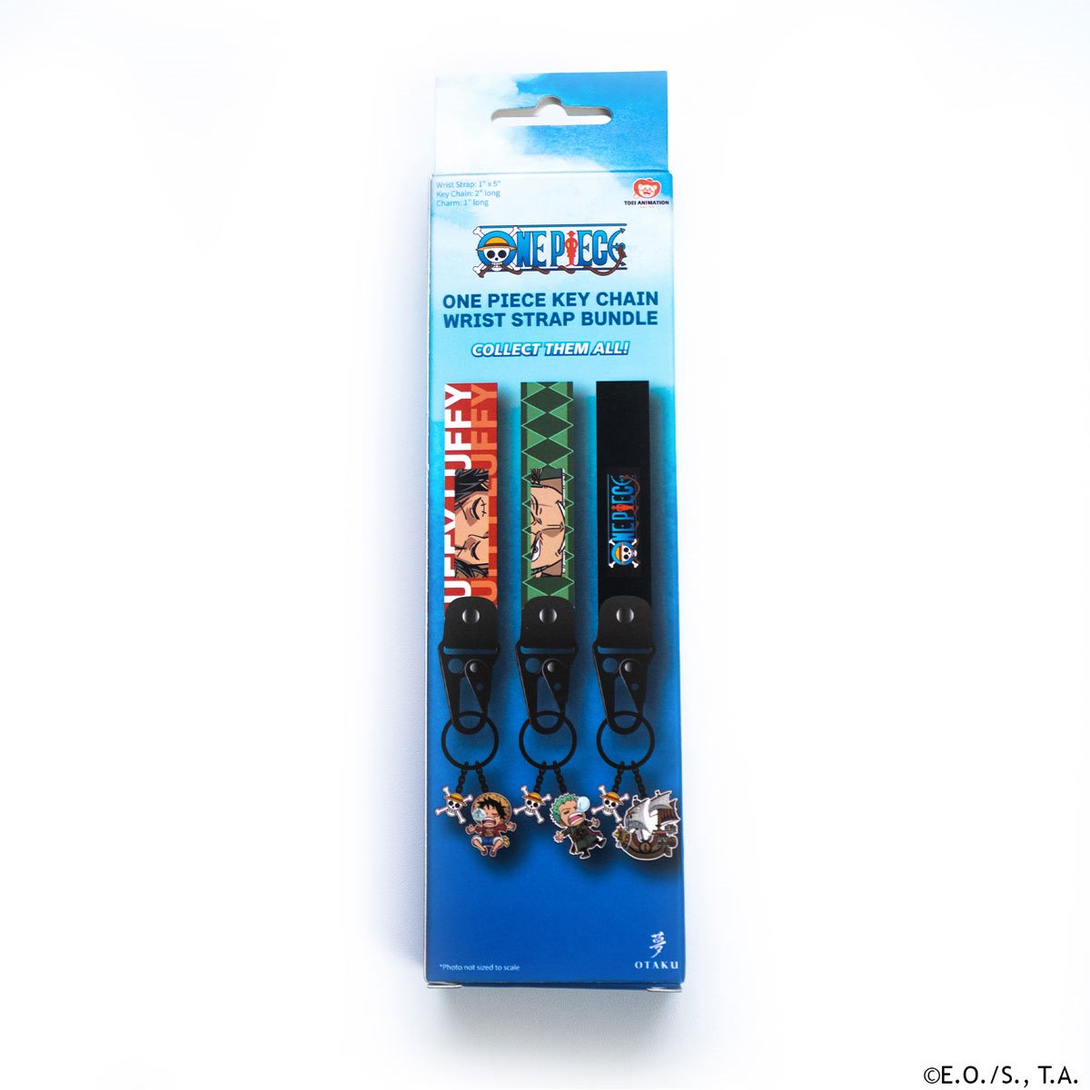 One Piece Straw Hat Skull Keystrap
