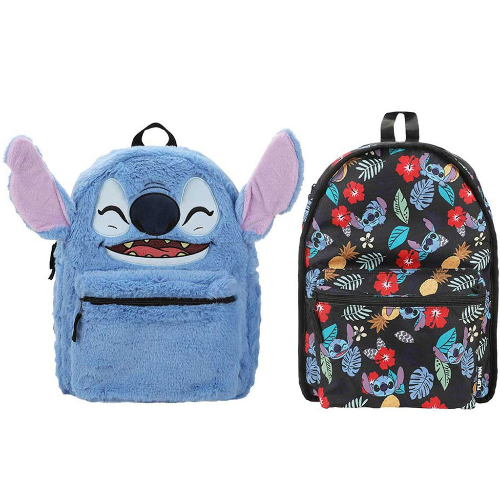Lilo & Stitch Stitch 3D Face Reversible Backpack