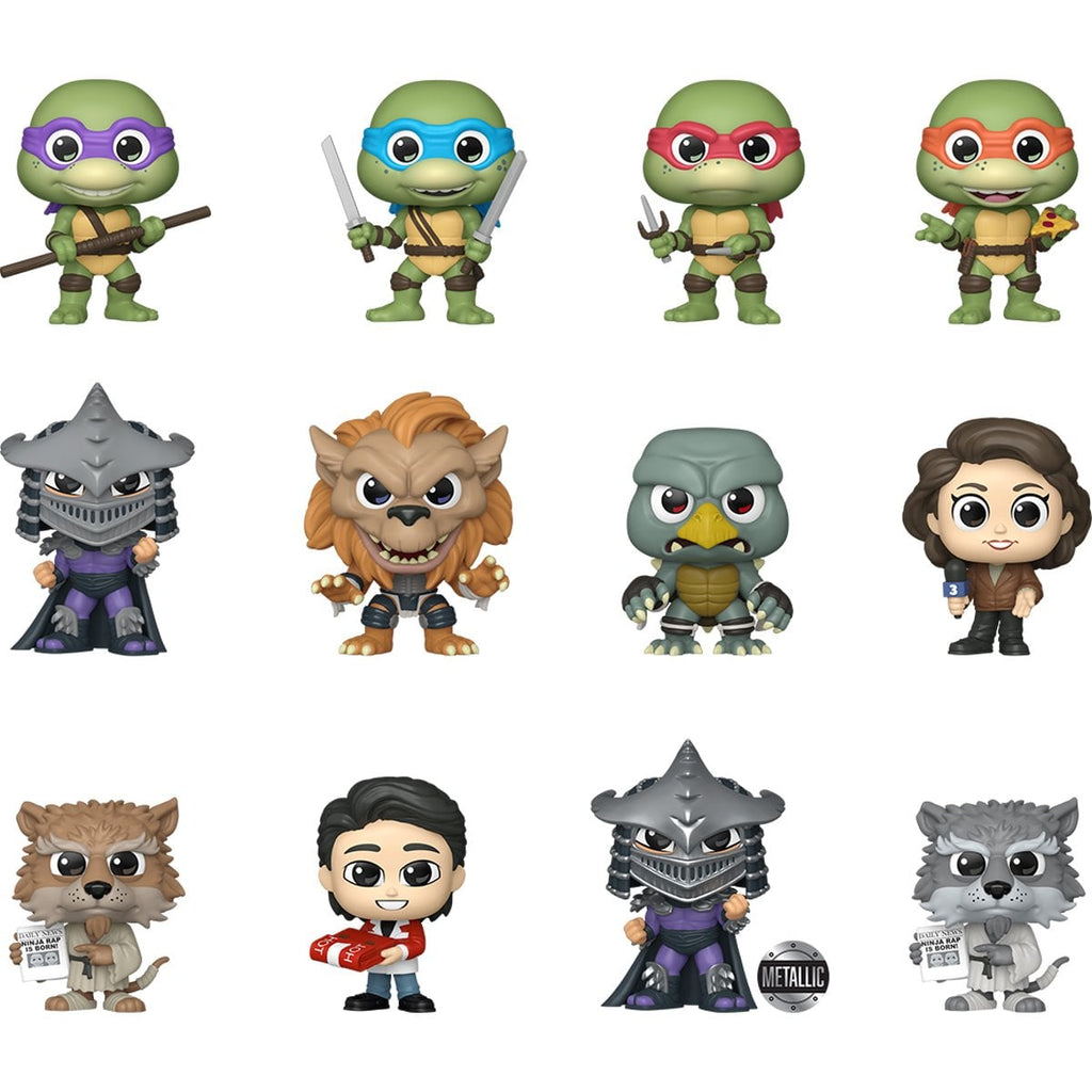 Teenage Mutant Ninja Turtles II: The Secret of the Ooze Mystery Minis Mini-Figure Wave 2 Display Case of 12