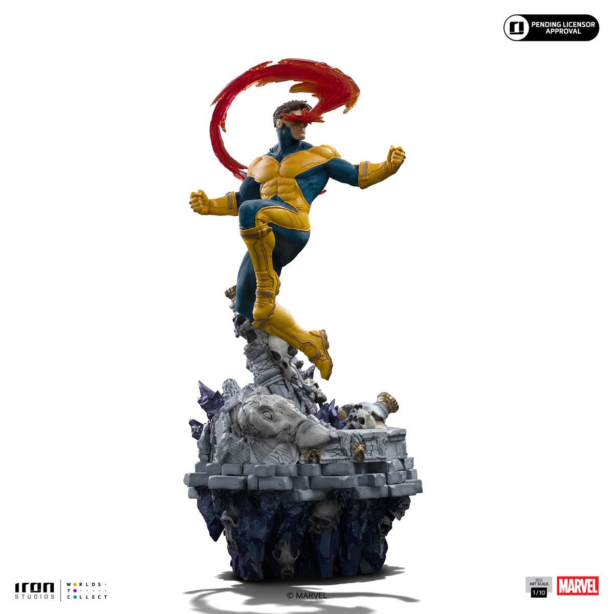 X-Men Cyclops Infinity Gauntlet Diorama Battles Diorama Series Art 1:10 Scale Statue