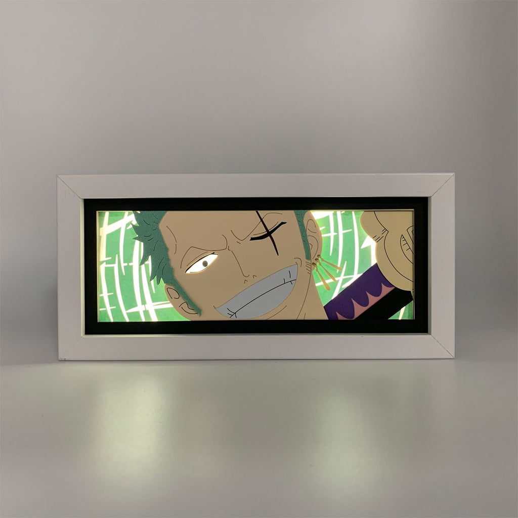 One Piece Zoro LED Light Box