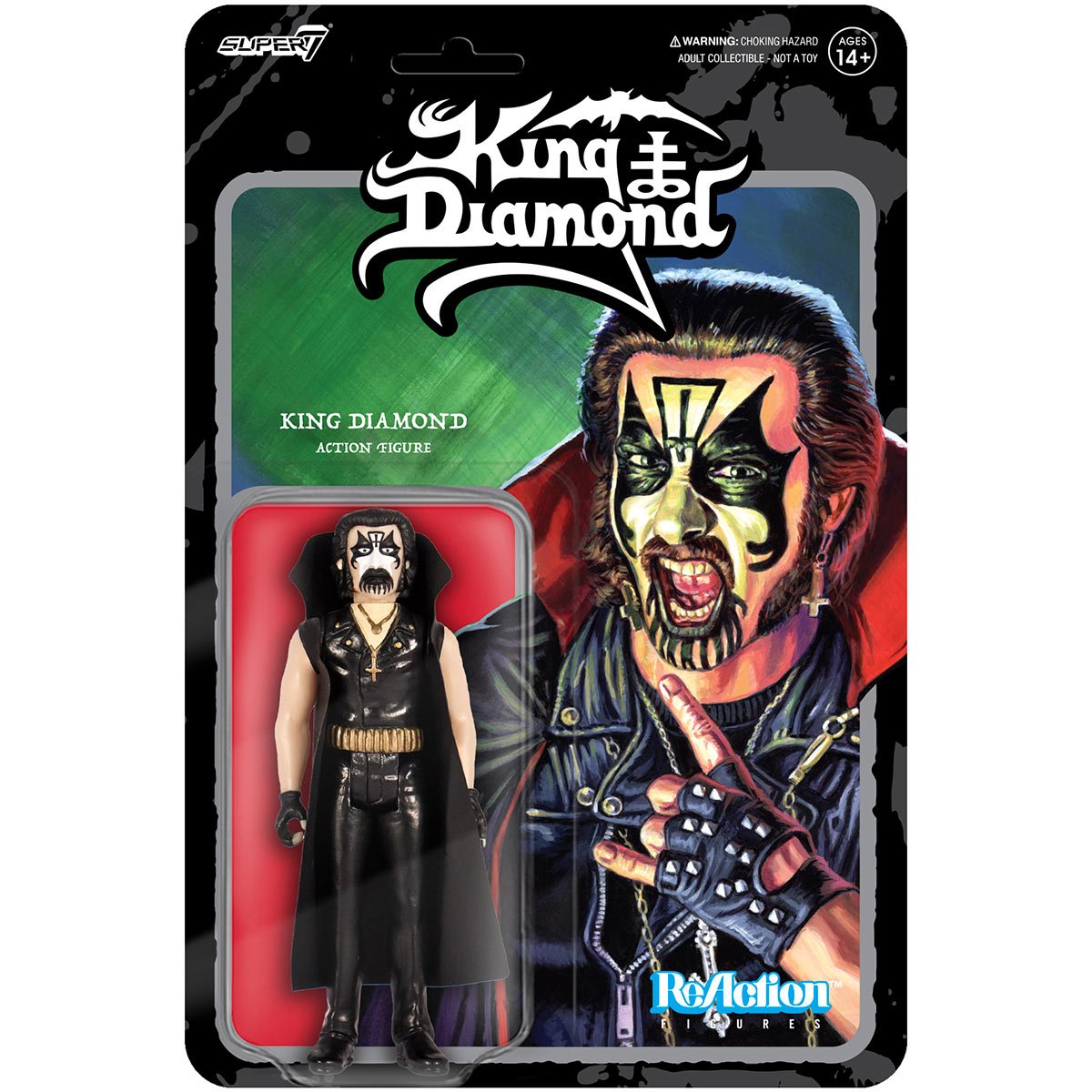 King Diamond 3 3/4-Inch ReAction Figure