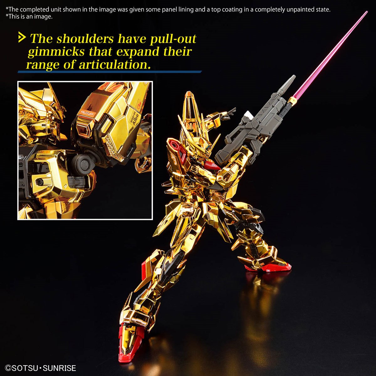 Mobile Suit Gundam Seed Destiny Akatsuki Gundam Oowashi Unit Real Grade 1:144 Scale Model Kit