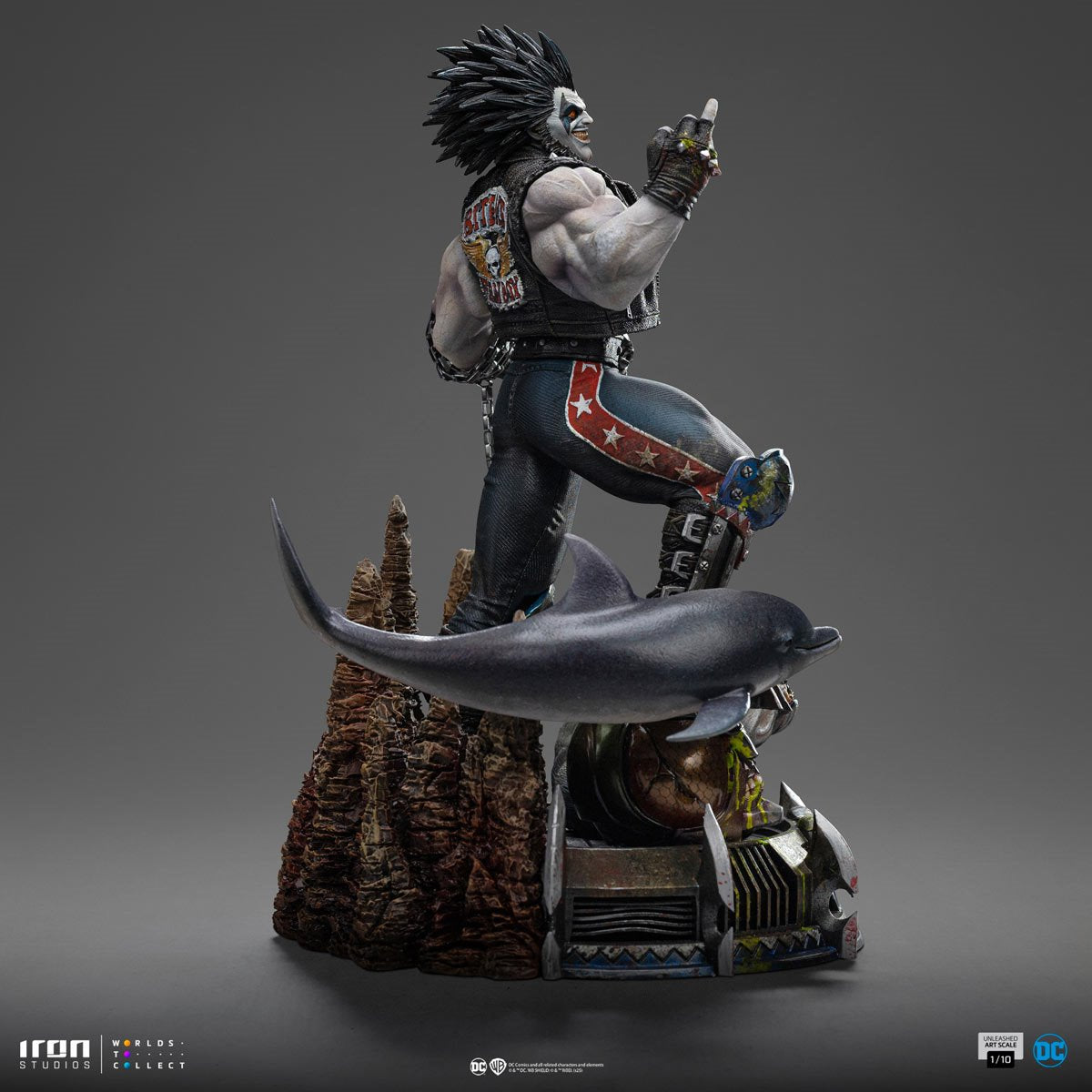 DC Comics Lobo Unleashed 1:10 Art Scale Limited Edition Statue