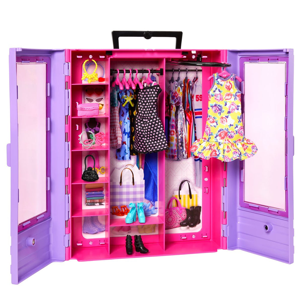 Barbie Ultimate Purple Closet Playset with Doll