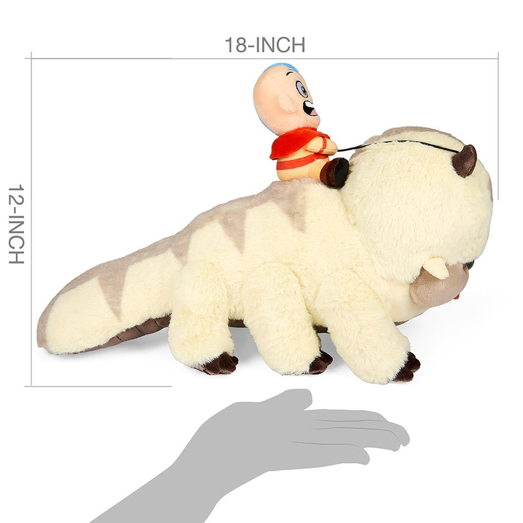 Avatar: The Last Airbender Appa with Aang 10-Inch Plush