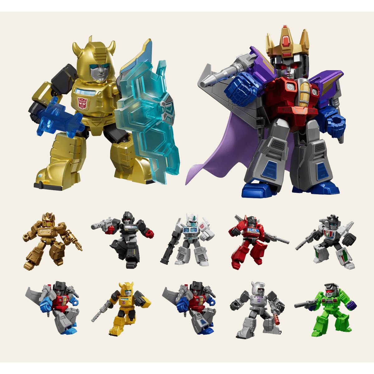 Transformers Defender Version 02 The Overthrow Blokees Mini Model Kit Case of 12