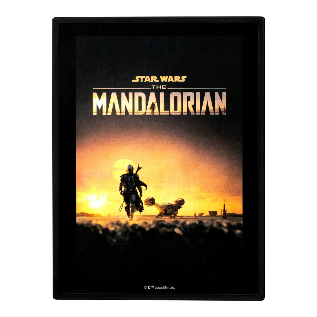 Star Wars Mandalorian and Grogu Fandrop Figure Diorama