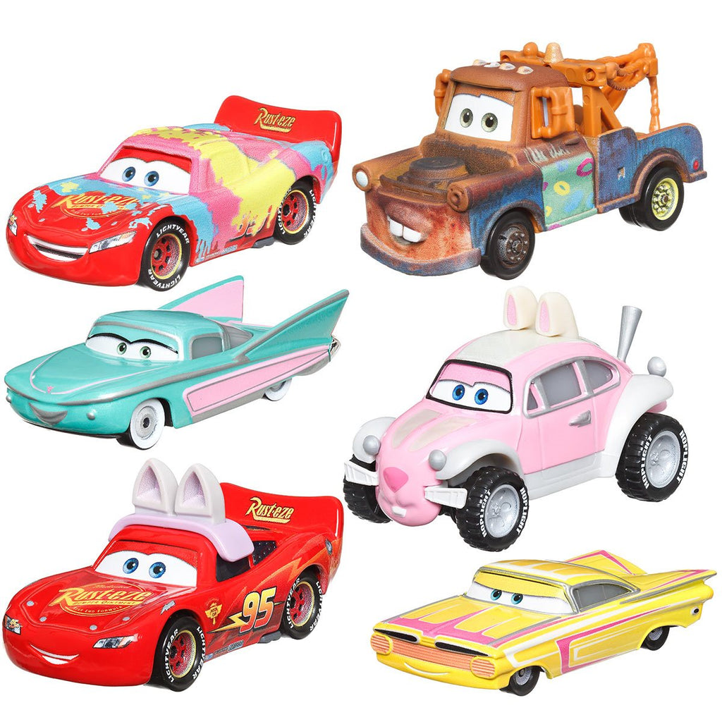Disney Pixar Cars Easter Themed Character Cars 2024 Vehicle Case of 12