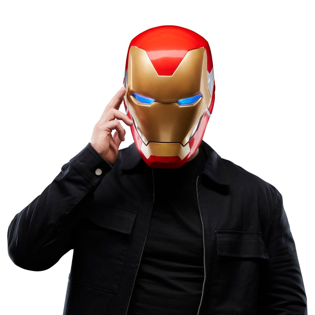 Avengers Endgame Marvel Legends Iron Man Mark 85 Premium Electronic Helmet Prop Replica