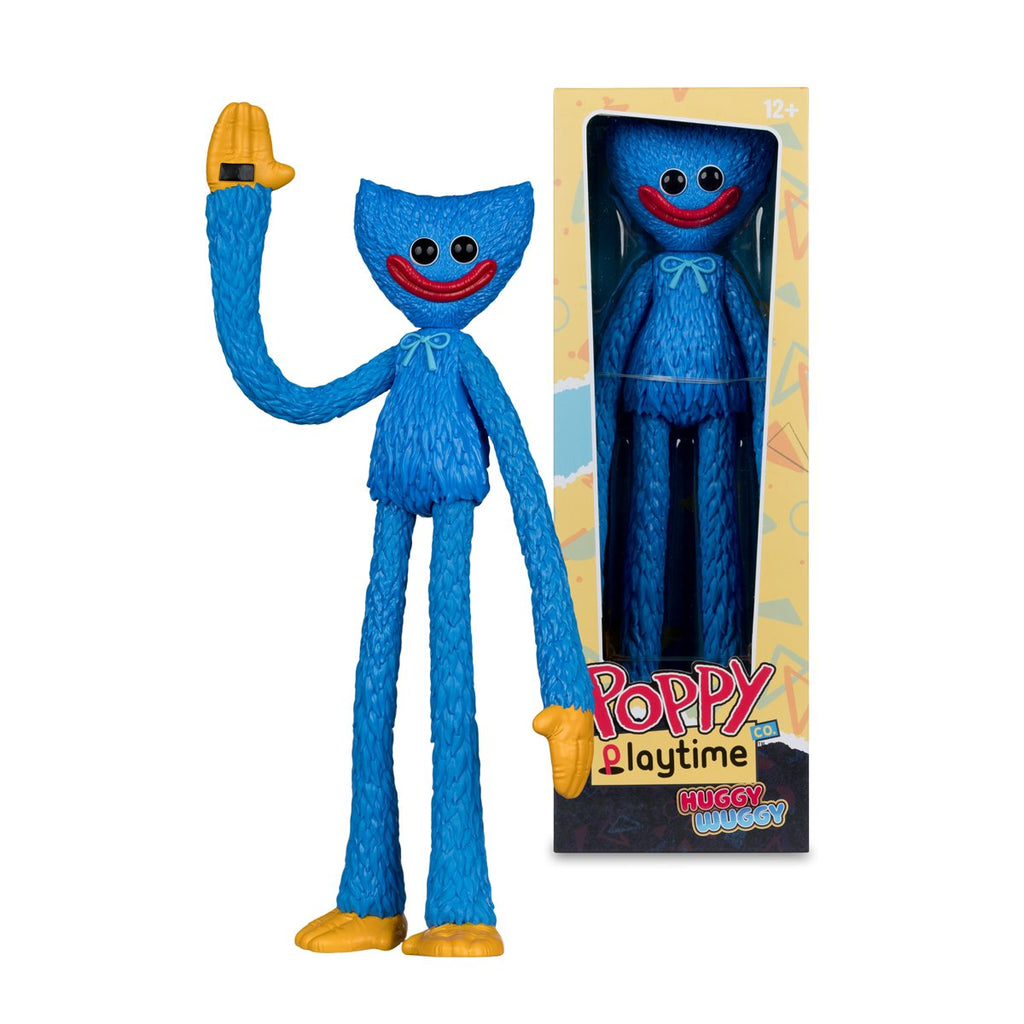 Poppy Playtime Wave 1 Huggy Wuggy 12-Inch Bendable Figure