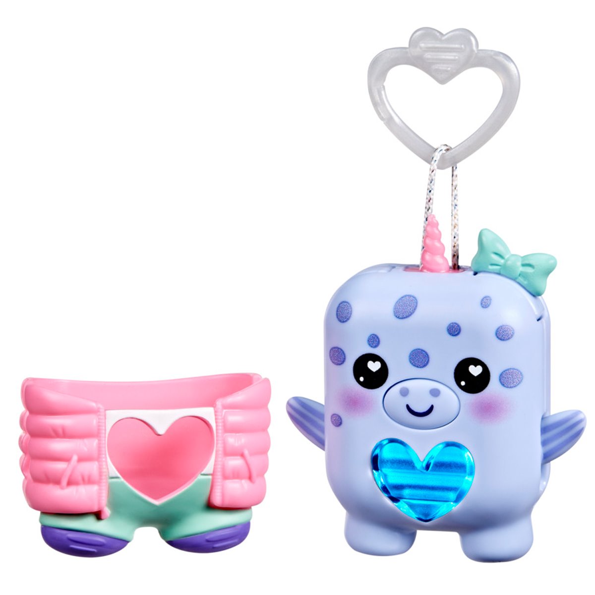 Nano-mals Blubby the Narwhal Electronic Pet Toy