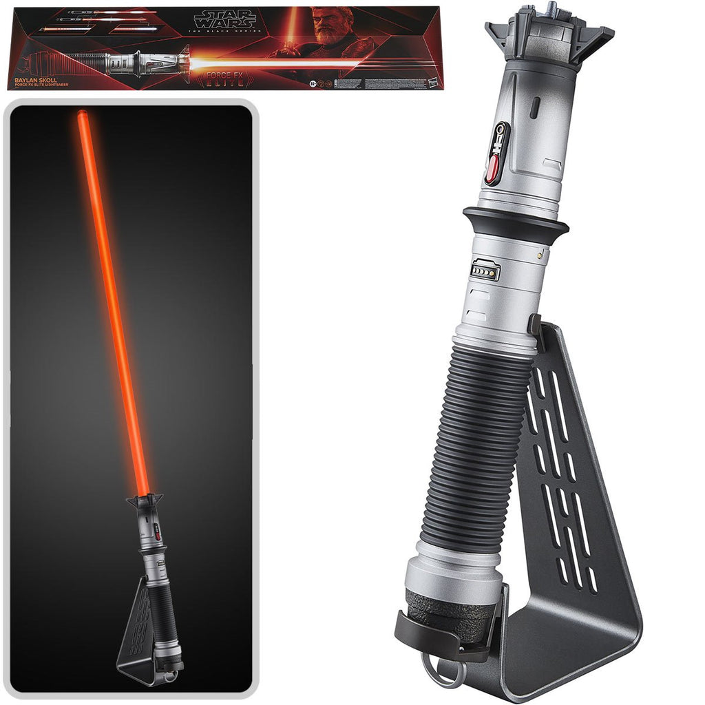 Star Wars The Black Series Baylan Skoll Force FX Elite Electronic Lightsaber