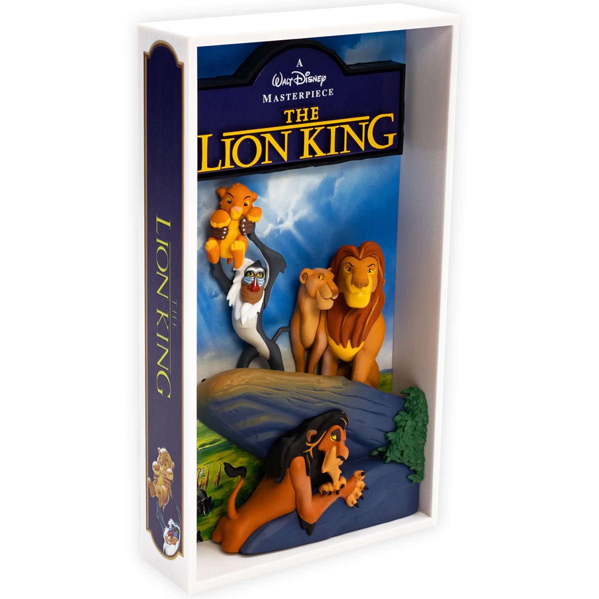 The Lion King 3-Deep VHS Statue