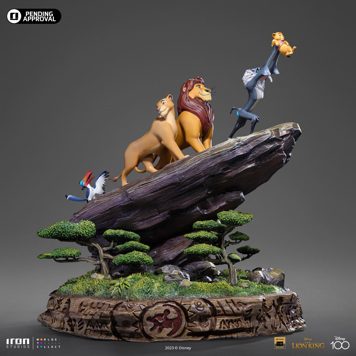 The Lion King Deluxe 1:10 Art Scale Limited Edition Statue