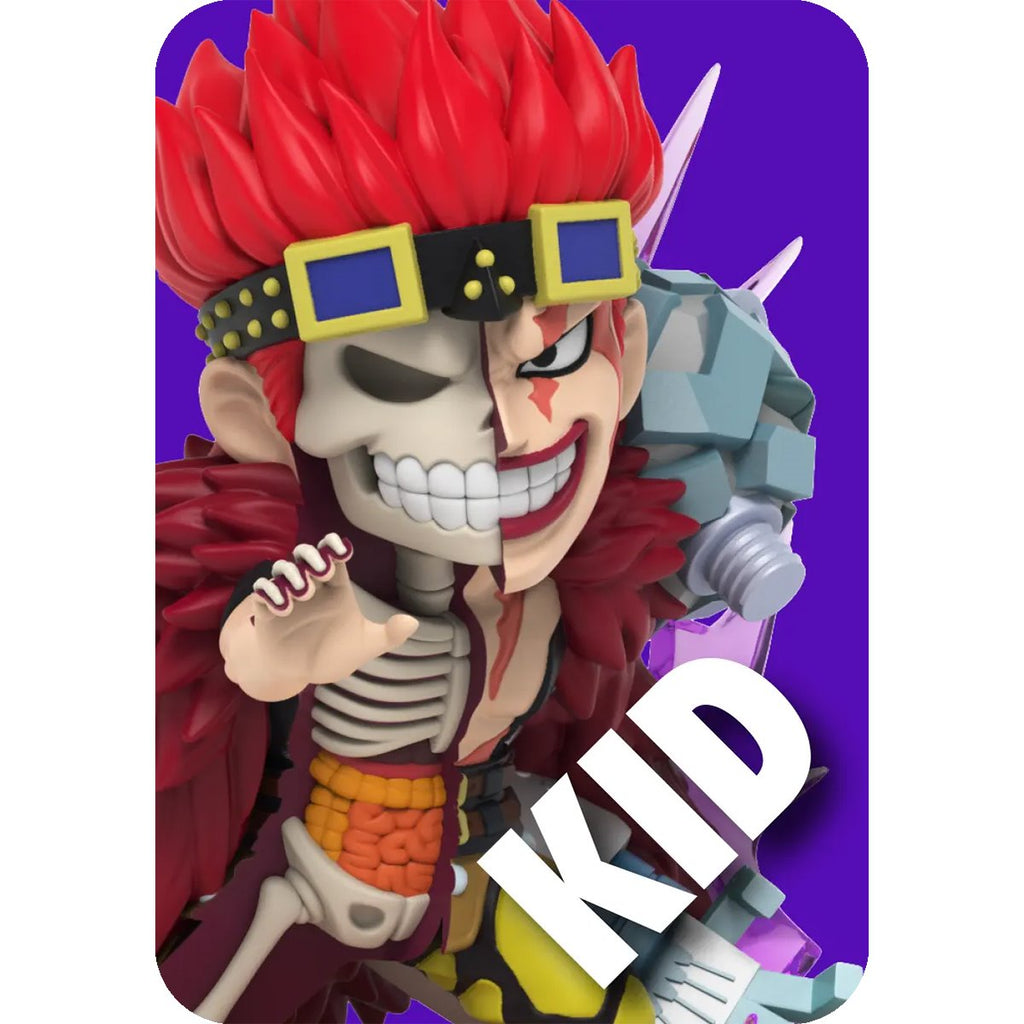 One Piece Series 7 Wano Arc Edition Freeny's Hidden Dissectibles Mini-Figure Display Tray of 6