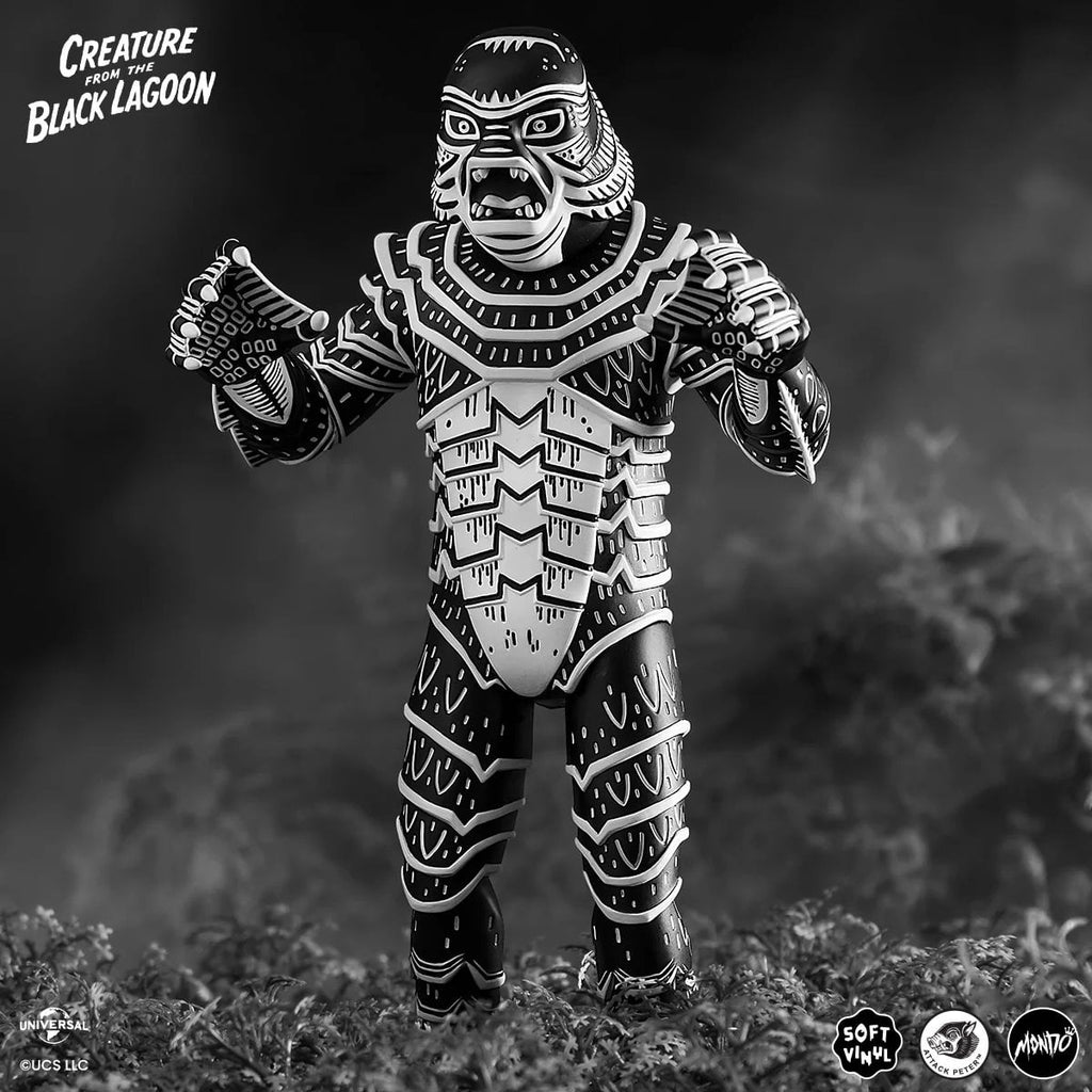 Creature From The Black Lagoon by Attack Peter Linocut Variant Soft Vinyl Figure