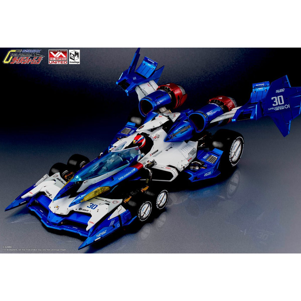 Future GPX Cyber Formula Variable Action Hi-Spec United Super Asurada 01 1:18 Scale Die-Cast Metal Vehicle