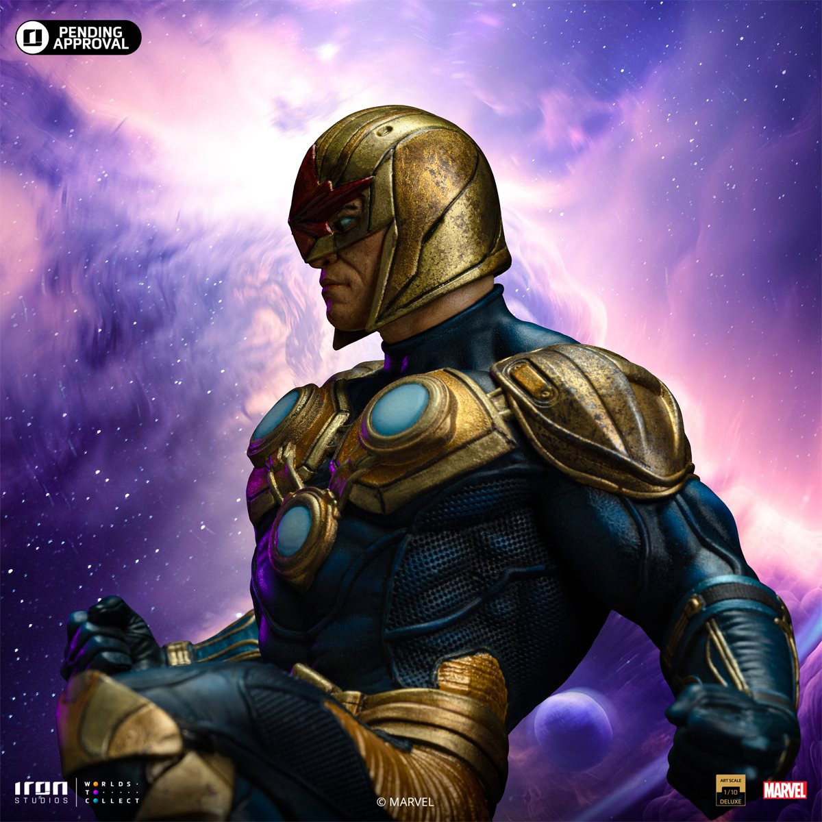 Marvel Nova Deluxe Limited Edition 1:10 Art Scale Statue
