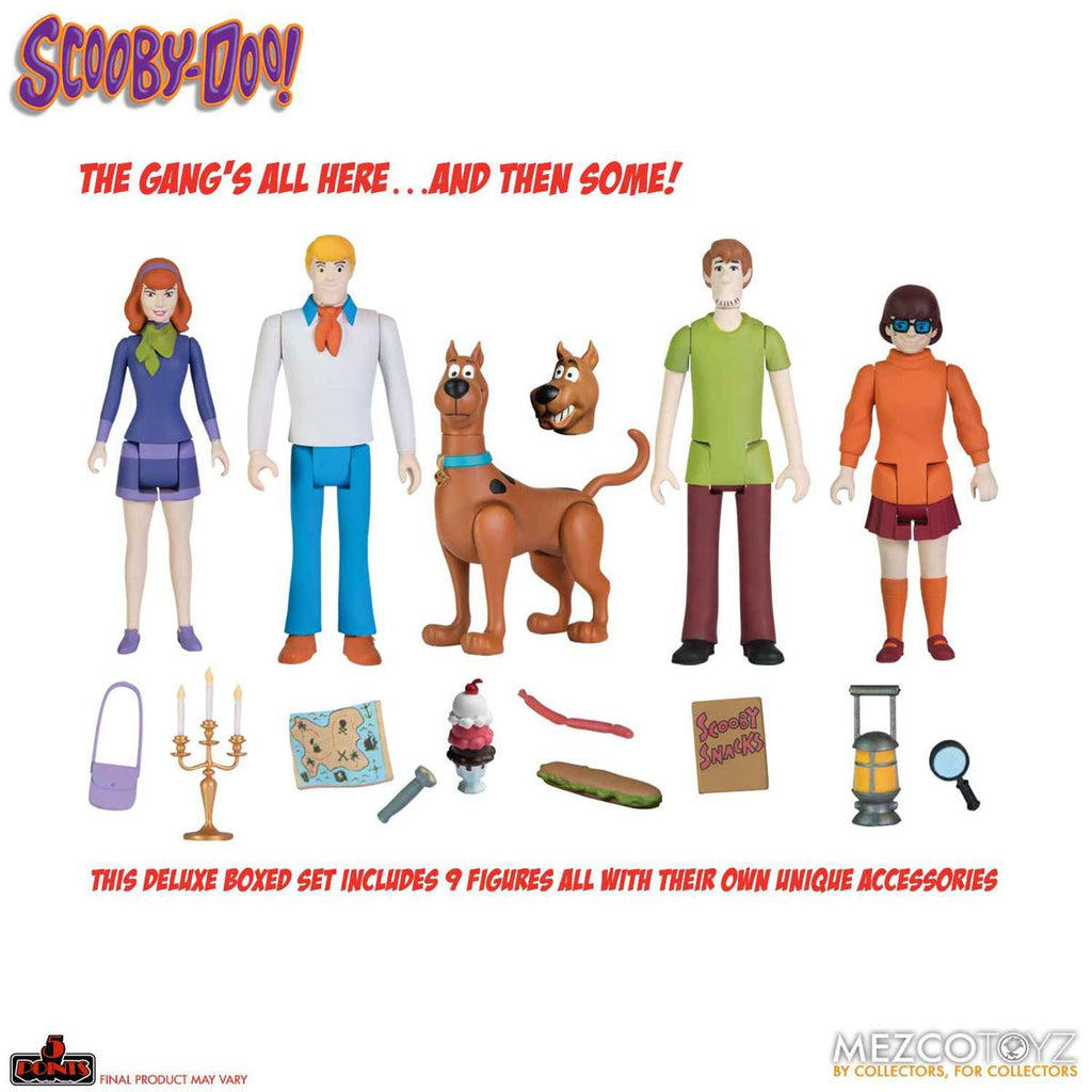 Scooby-Doo Friends and Foes Deluxe 5 Points Boxed Set