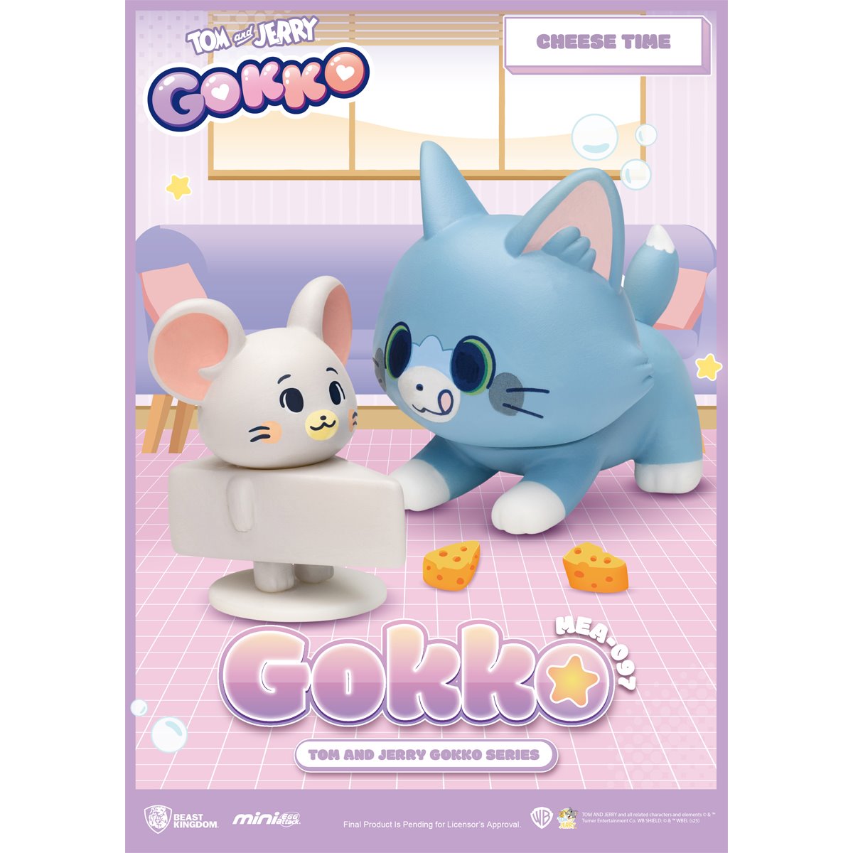Tom and Jerry Gokko MEA-097 Mini-Figure Blind Box Case of 6
