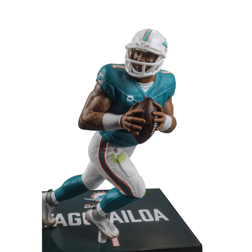 NFL SportsPicks 2024 Wave 1 Miami Dolphins Tua Tagovailoa 7-Inch Scale Posed Figure