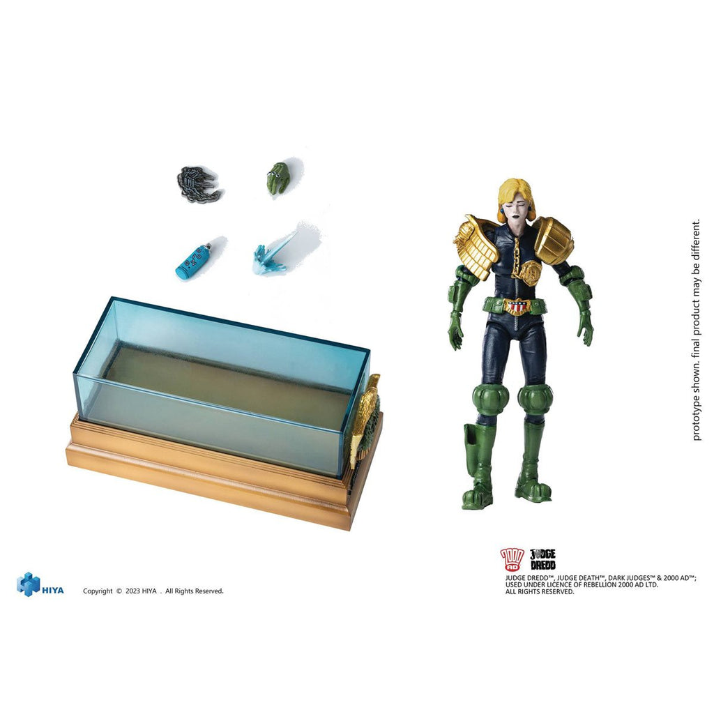 Judge Dredd Judge Anderson Hall of Heroes Exquisite Mini Series 1:18 Scale Action Figure
