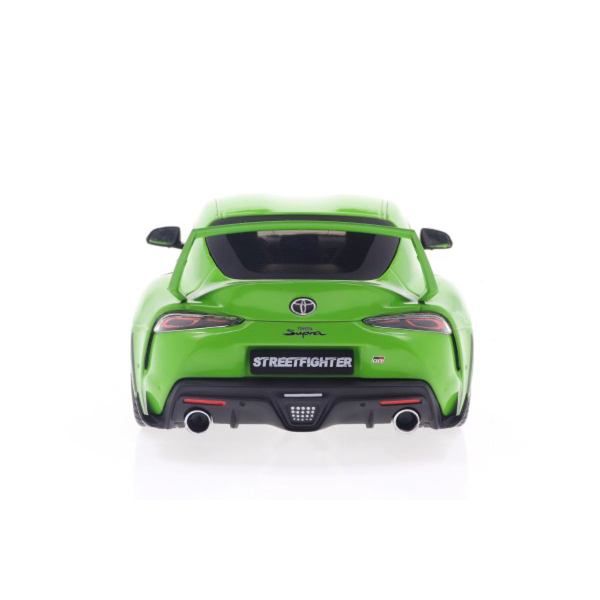 2023 Toyota GR Supra Streetfighter Edition Bright Green 1:18 Scale Die-Cast Metal Vehicle