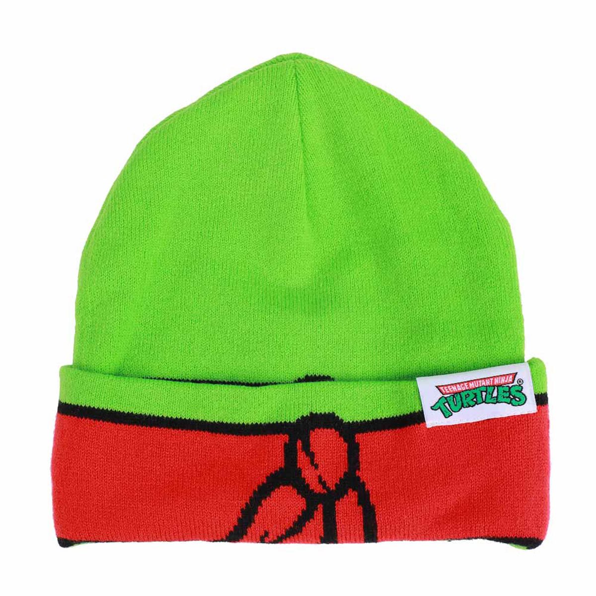 Teenage Mutant Ninja Turtles Raphael Cosplay Roll Down Beanie