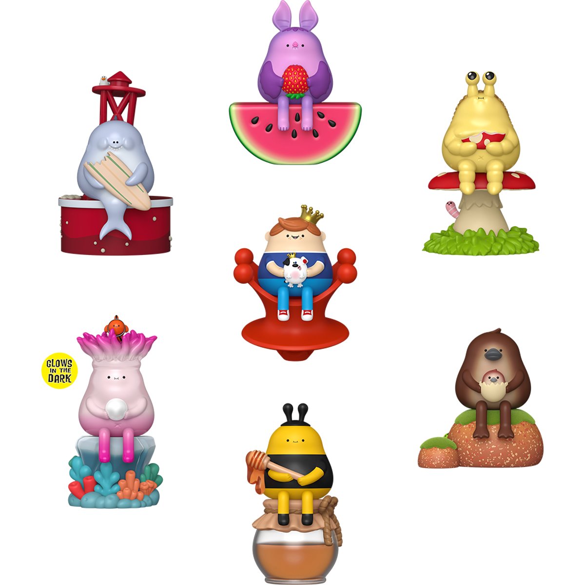 Blonks: Animal Afternoon Premium Blind-Box Vinyl Figure - 1 Random Figure