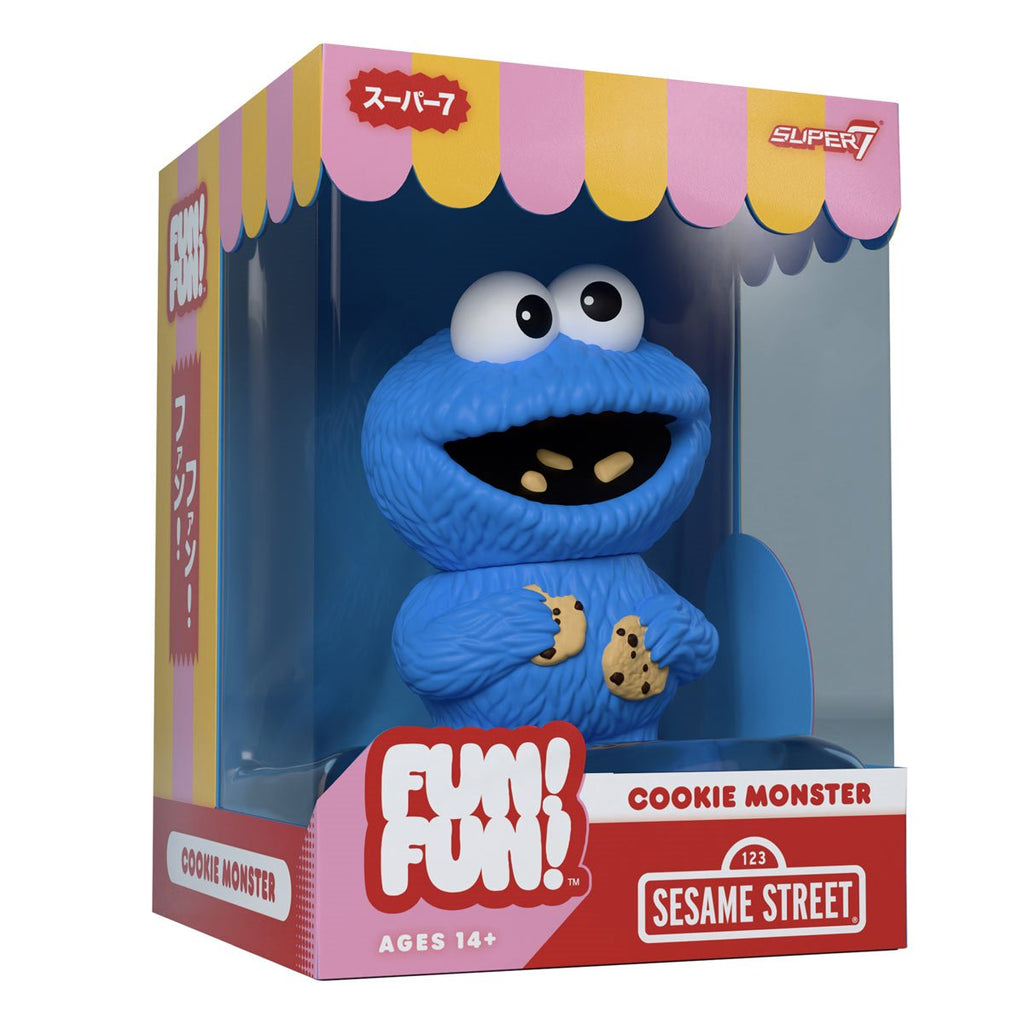 Sesame Street Cookie Monster FUN! FUN! Vinyl Figure