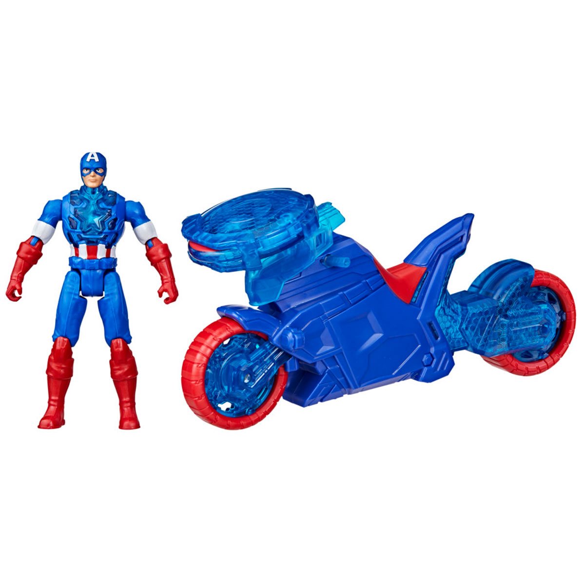 Avengers Epic World of Action Captain America Shield-Shot Cycle Vehicle