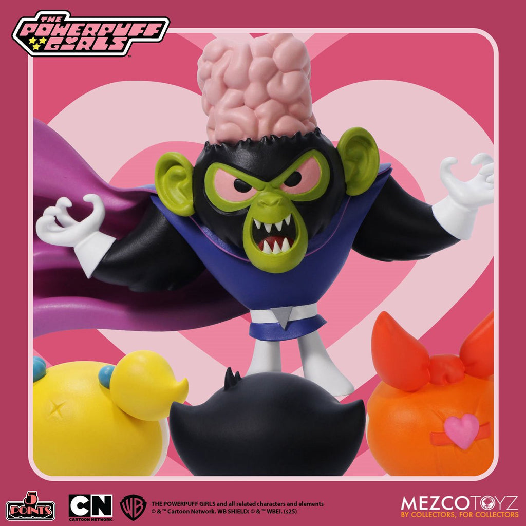 The Powerpuff Girls 5 Points Action Figures Set of 4