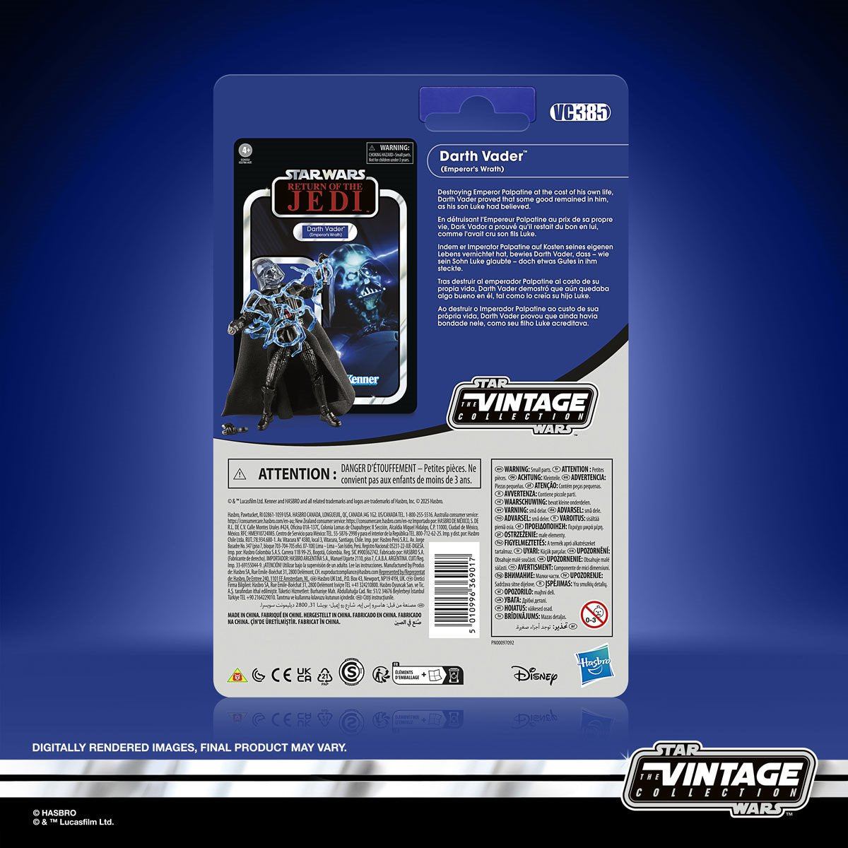 Star Wars The Vintage Collection 3 3/4-Inch Action Figures 3 Wave 1 Case of 8