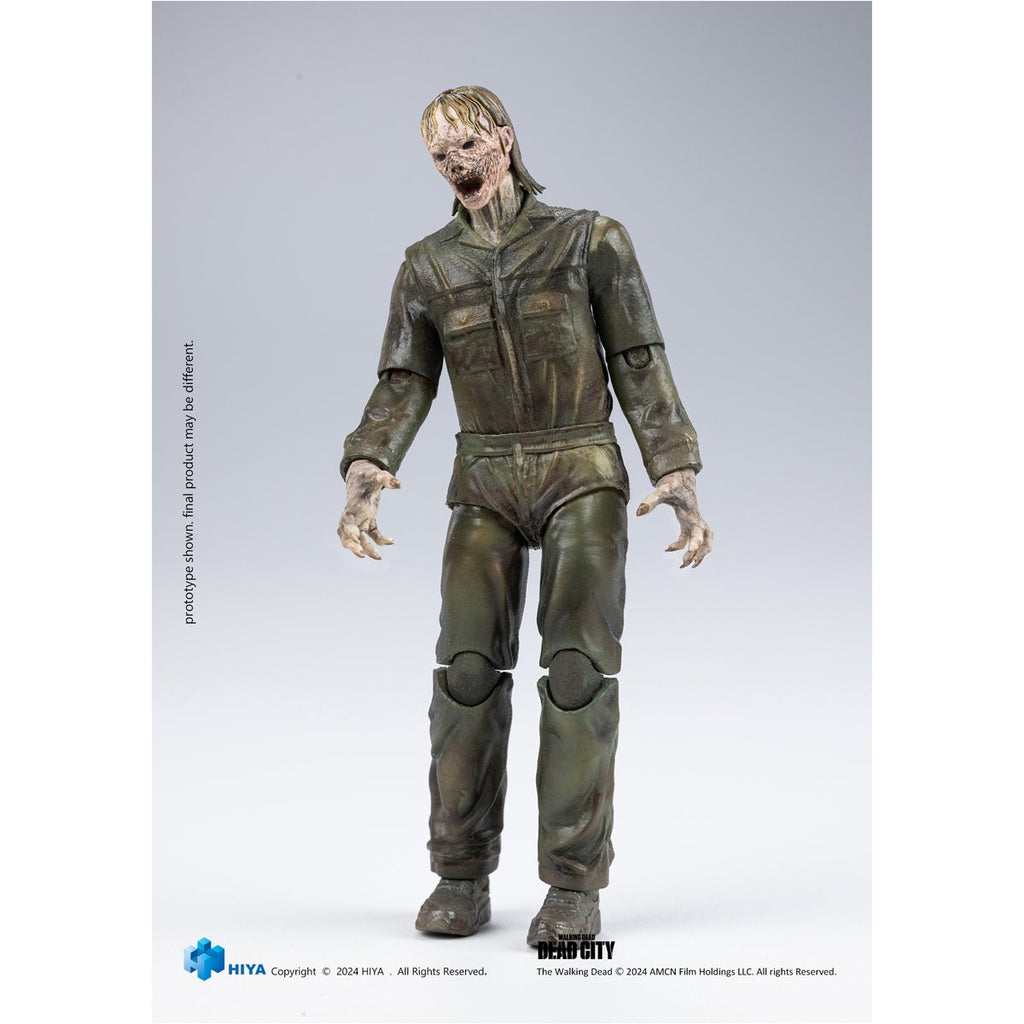 The Walking Dead: Daryl Dixon Dark Eyes Walker Exquisite Mini Series 1:18 Scale Action Figure