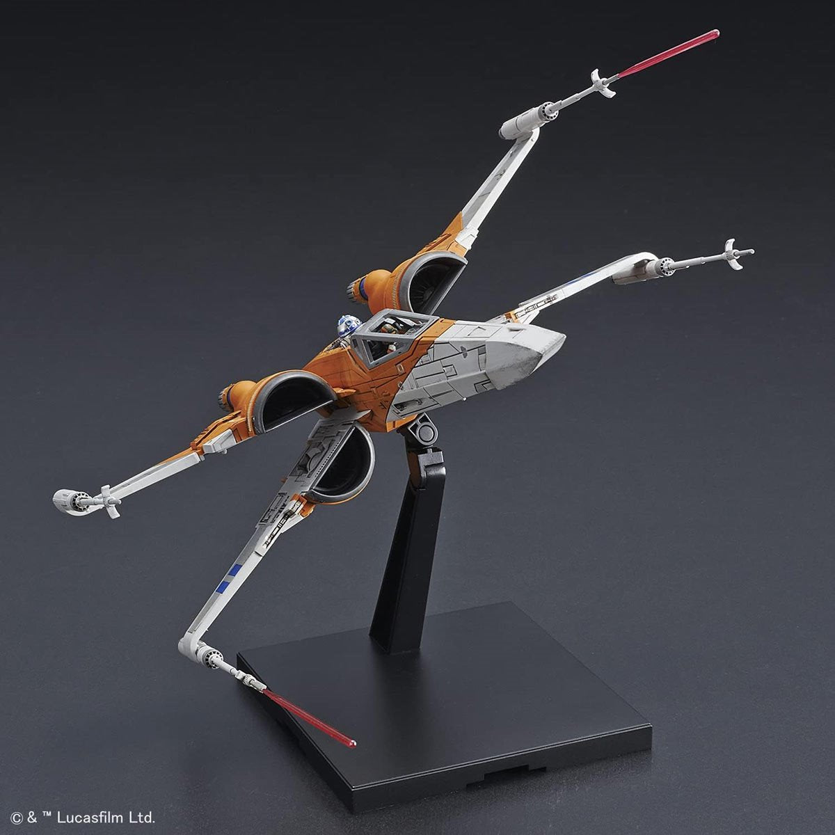 Star Wars Poe's X-Wing Fighter Rise of Skywalker Version 1:72 Scale Model Kit