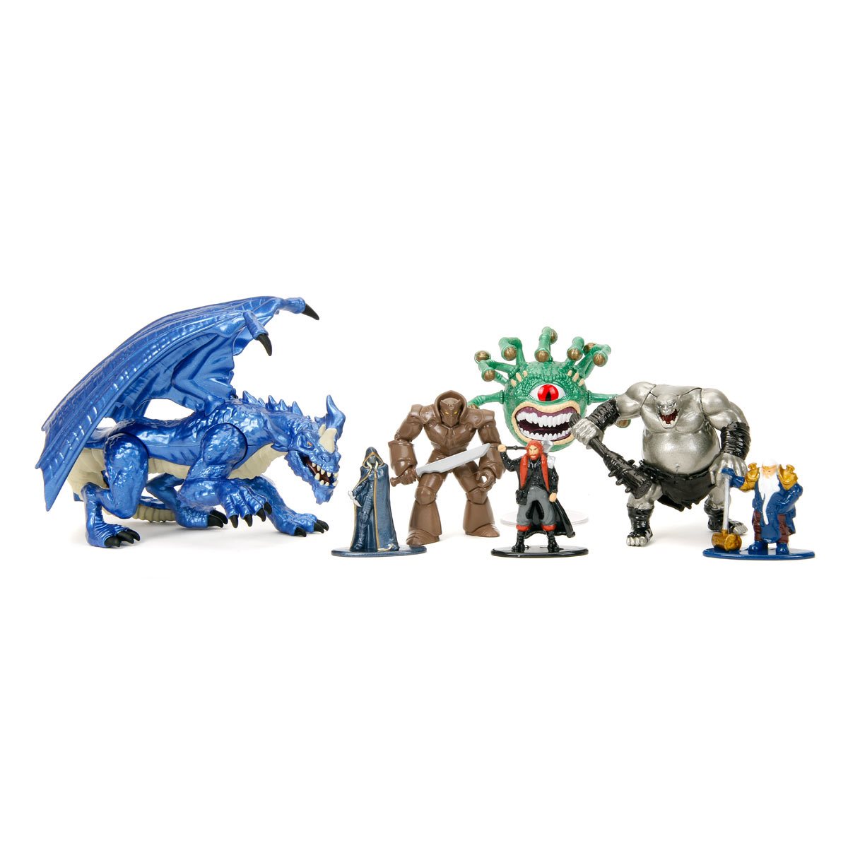 Dungeons & Dragons Nano MetalFigs Deluxe Mini-Figure 7-Pack
