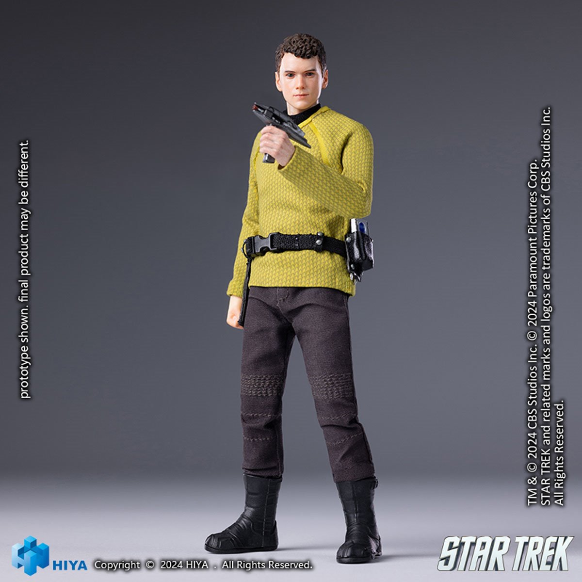 Star Trek 2009 Chekov Exquisite Super Series 1:12 Scale Action Figure