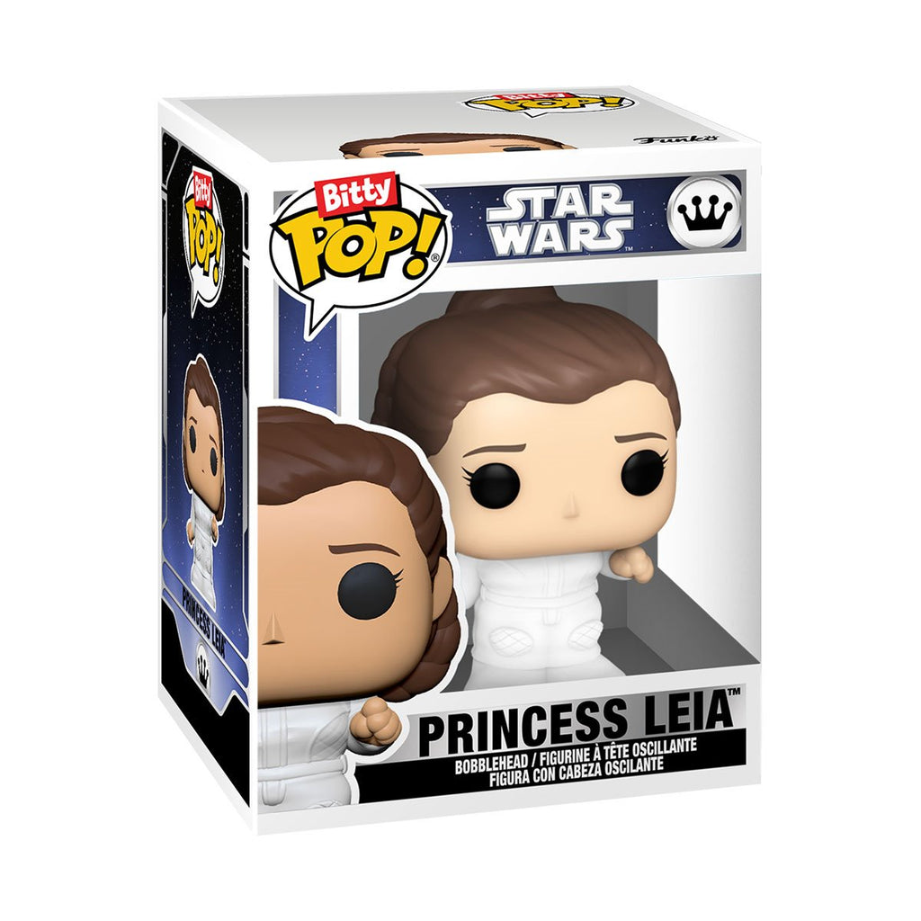 Star Wars: The Empire Strikes Back Princess Leia and Han Solo Funko Bitty Pop! Mini-Figure 2-Pack