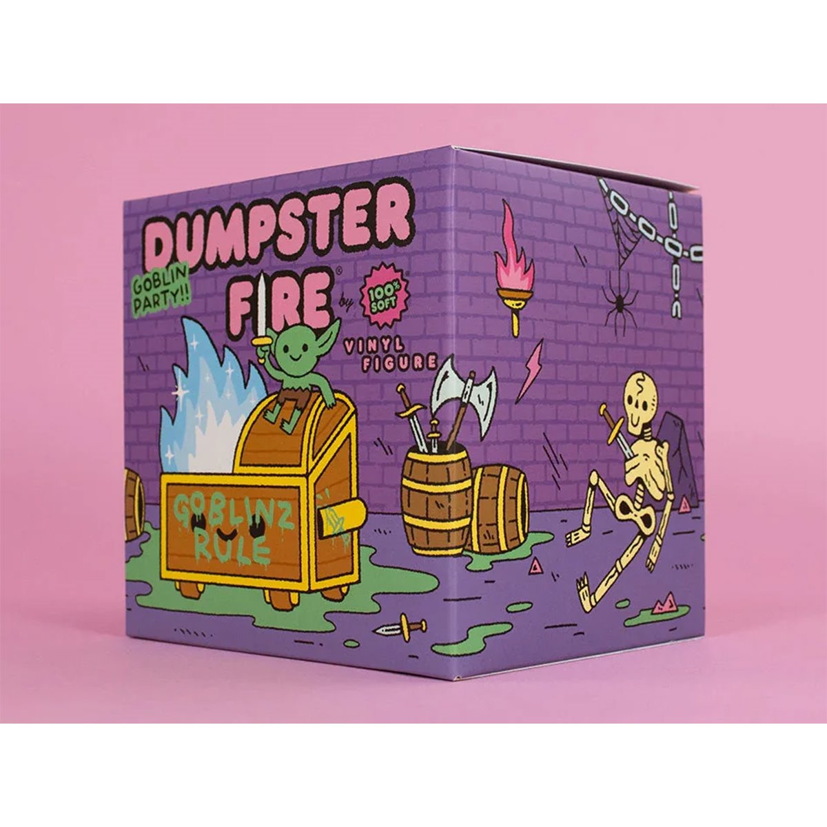 Dumpster Fire Goblin Party Limited Edition Vinyl Figure
