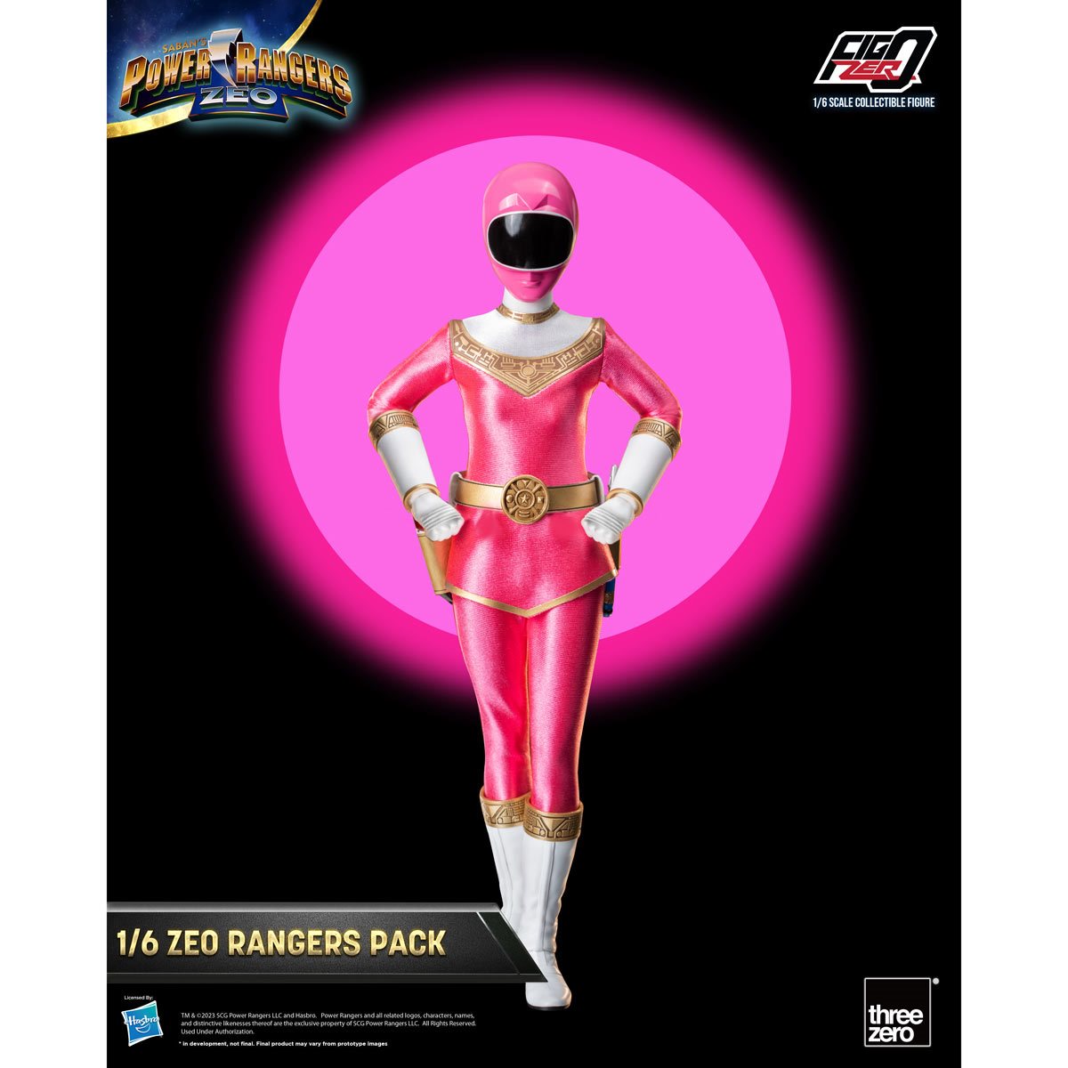 Power Rangers Zeo Rangers FigZero 1:6 Scale Action Figure 5-Pack