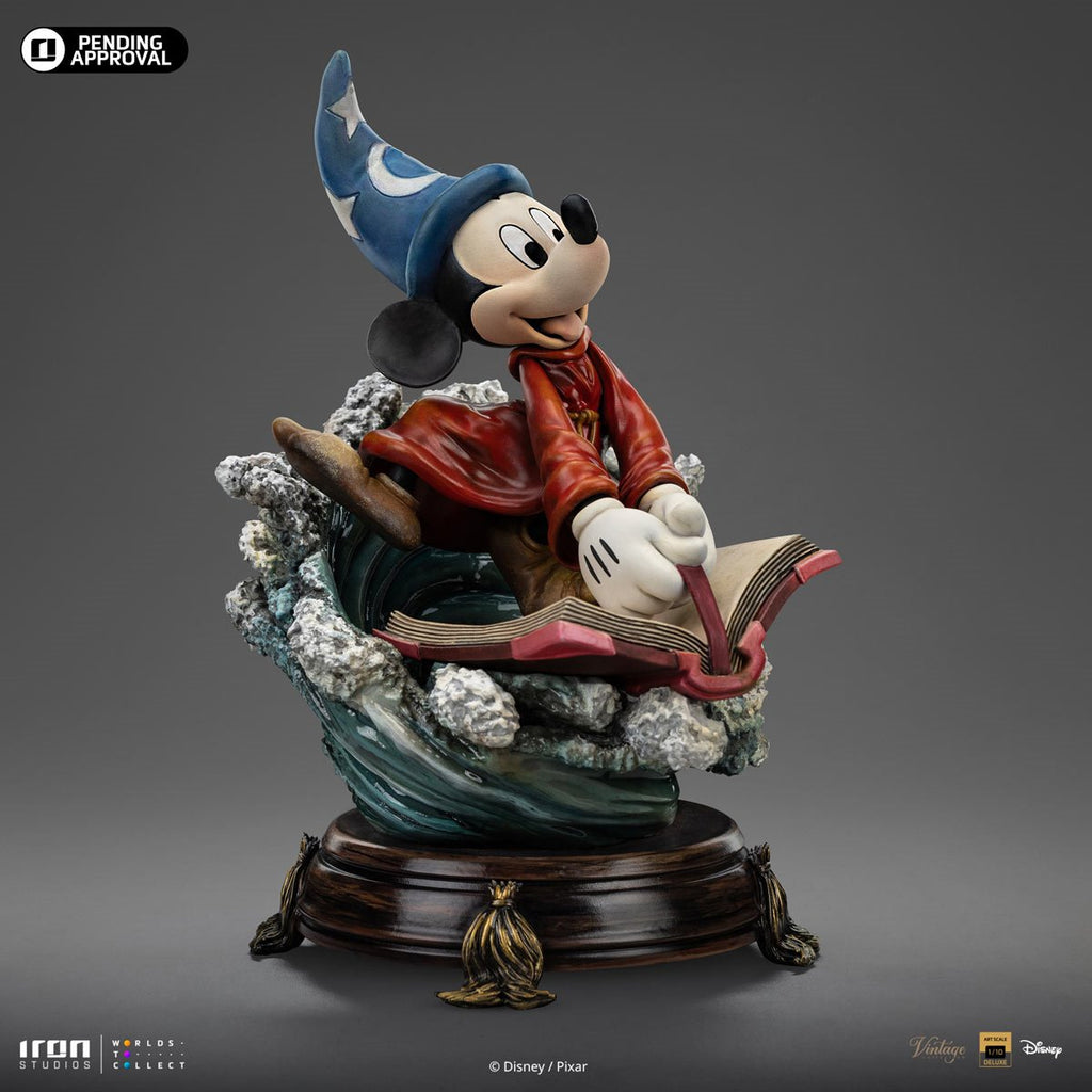 Fantasia Sorcerer Mickey 1:10 Deluxe Art Scale Limited Edition Statue