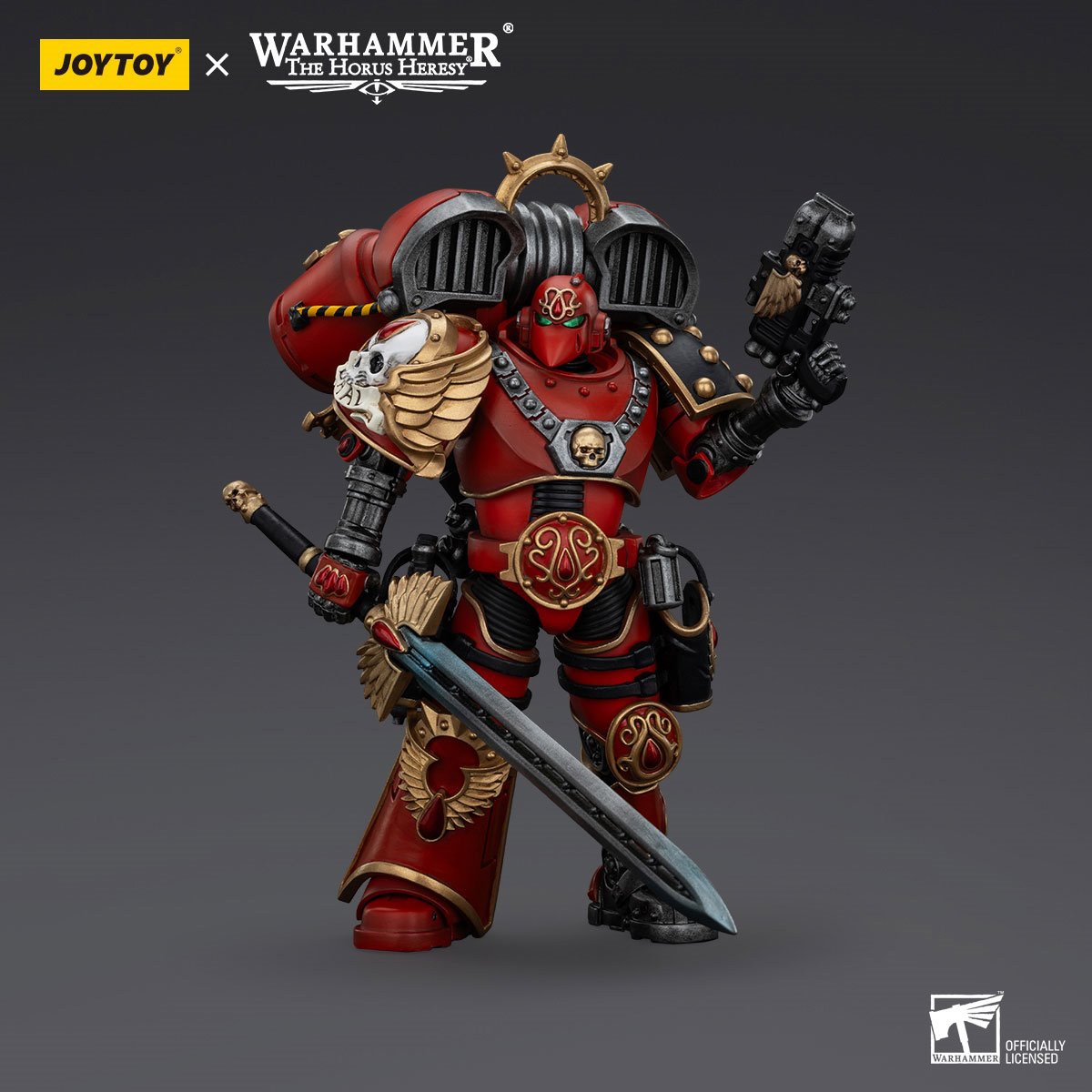 Joy Toy Warhammer The Horus Heresy Blood Angels Dominion Zephon 1:18 Scale Action Figure
