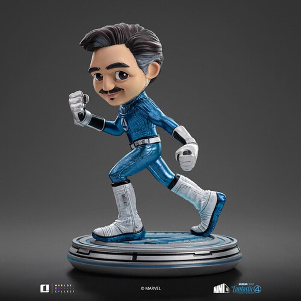 The Fantastic Four: First Steps MiniCo Limited Edition Metallic Vinyl Figure 4-Pack - AE Exclusive