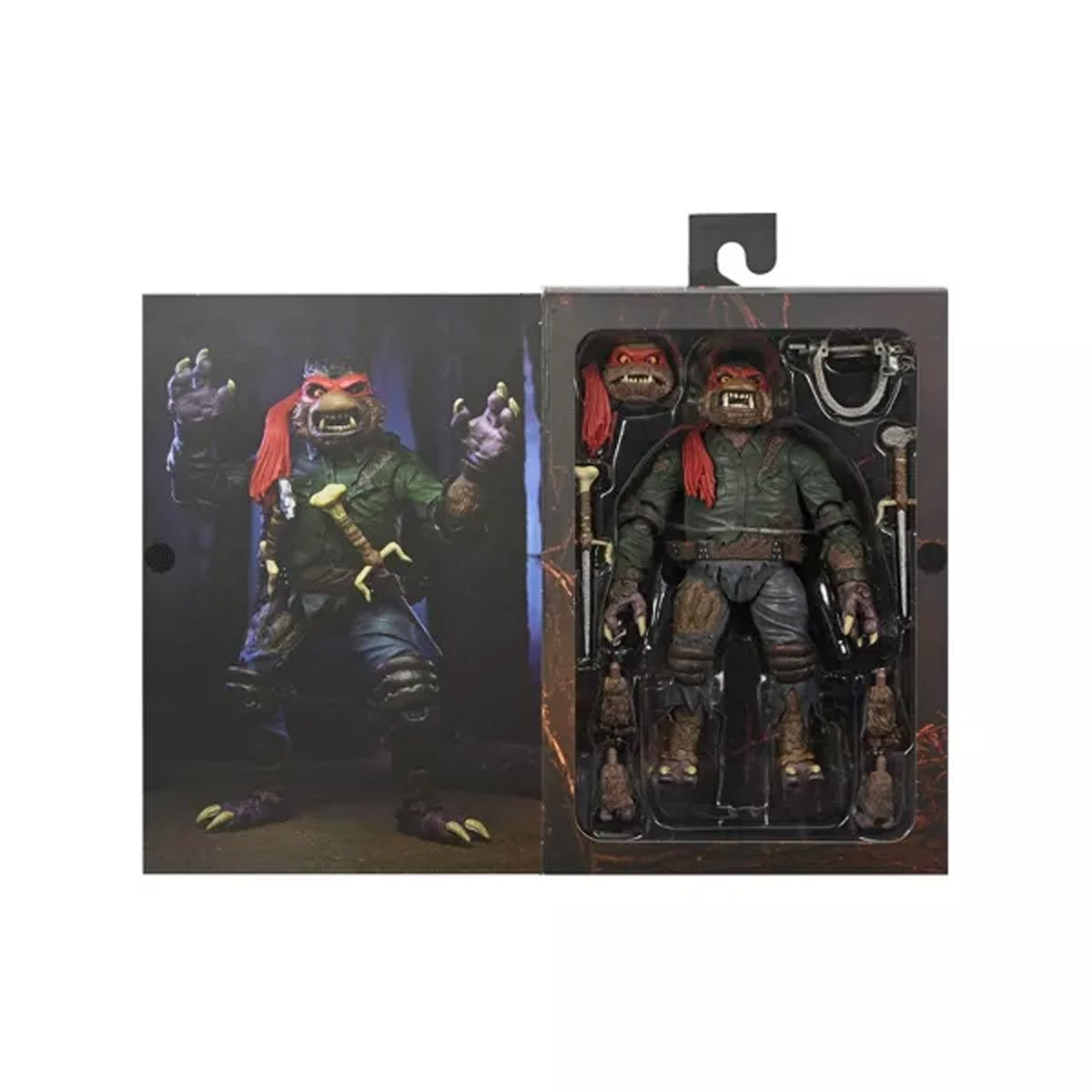 Universal Monsters x Teenage Mutant Ninja Turtles Ultimate Raphael as The Wolfman 7-Inch Scale Figure
