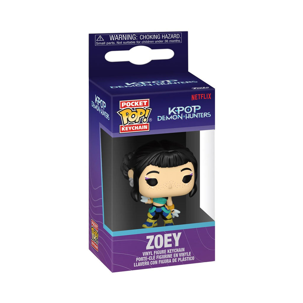 KPop Demon Hunters Zoey Funko Pocket Pop! Key Chain
