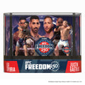 UFC SportsPicks Ilia Topuria vs Justin Gaethje Freedom 250 7-Inch Scale Posed Figure 2-Pack
