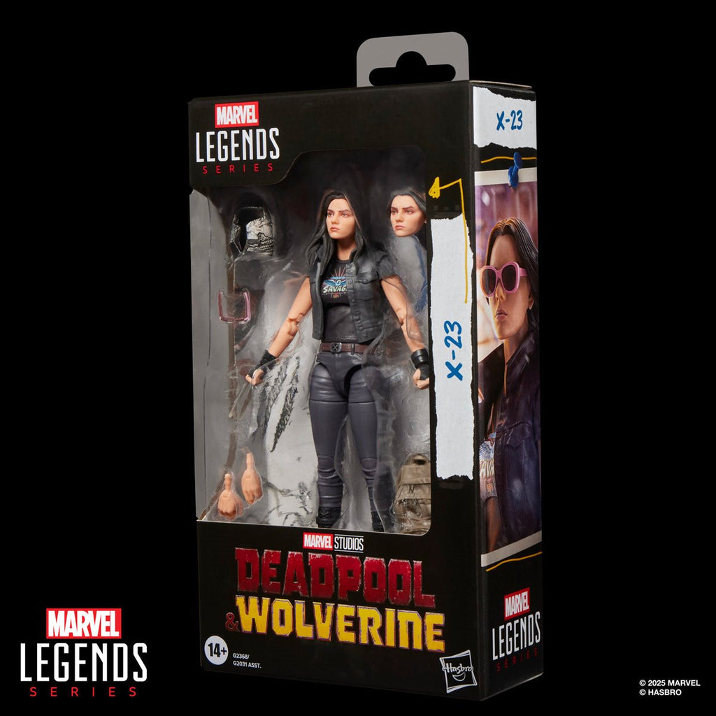 Deadpool & Wolverine Marvel Legends 6-Inch Action Figure Wave 2 Case of 6