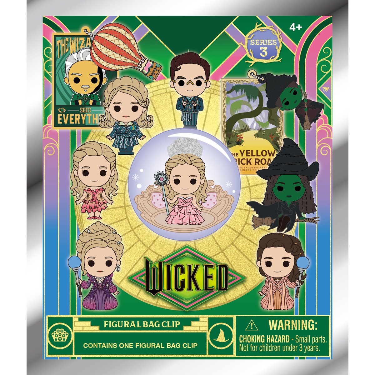 Wicked Series 3 3D Foam Bag Clip Random 6-Pack